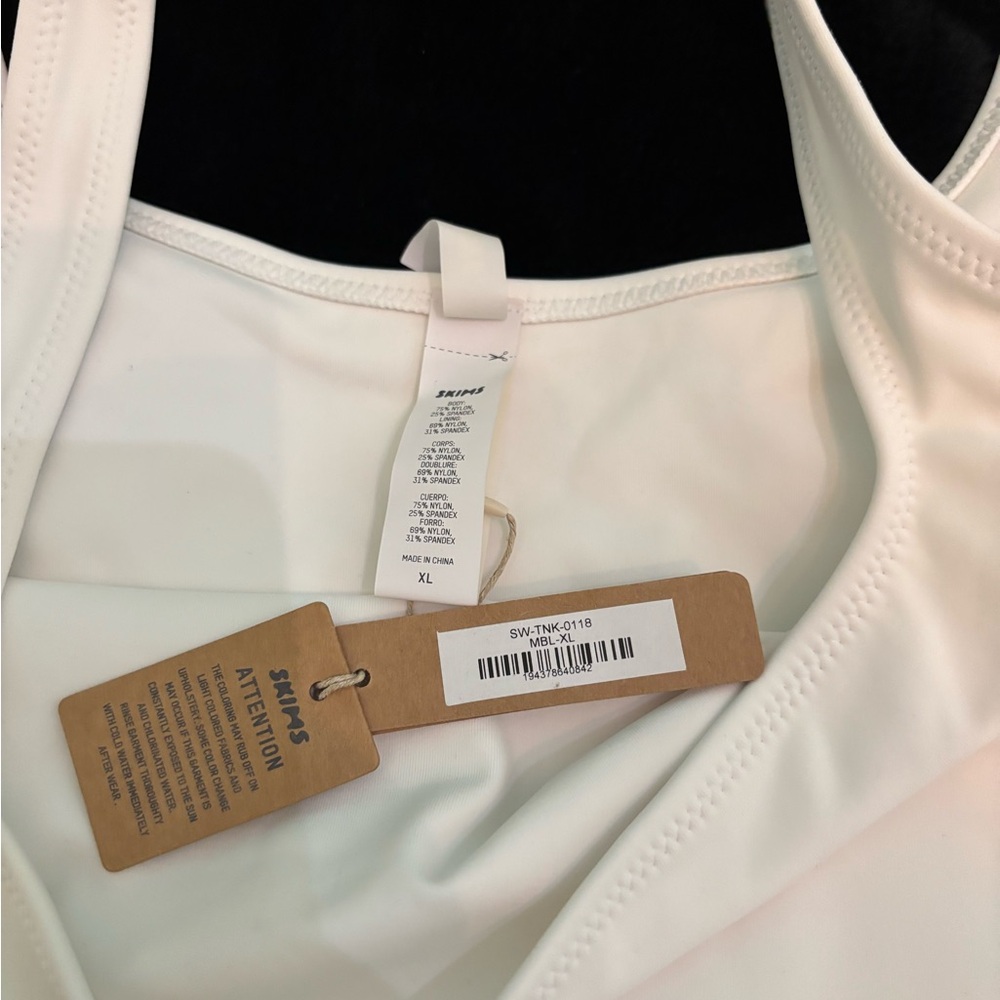 SKIMS Shaping Swim Tank Bikini Top - Picture 2 of 2